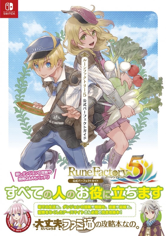 ルーンファクトリー5 公式パーフェクトガイドの詳細を見る