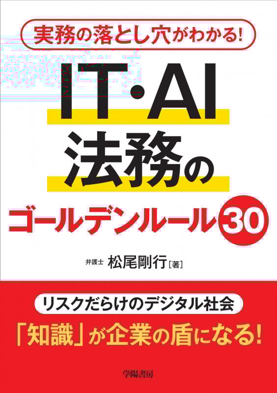 実務の落とし穴がわかる! IT・AI法務のゴールデンルール30