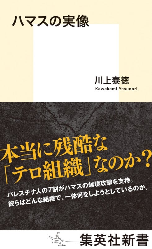 ハマスの実像 (集英社新書)