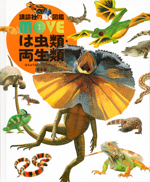 は虫類・両生類 堅牢版 (講談社の動く図鑑MOVE)