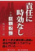 責任に時効なし 小説 巨額粉飾
