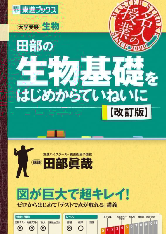 田部の生物基礎をはじめからていねいに 改訂版 大学受験生物 (東進ブックス 名人の授業)