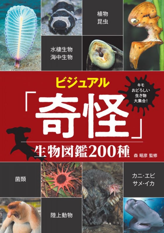 ビジュアル「奇怪」生物図鑑200種 キモおどろしい生き物大集合!