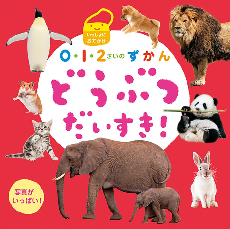 どうぶつだいすき! いっしょにおでかけ 写真がいっぱい (0・1・2さいのずかん)