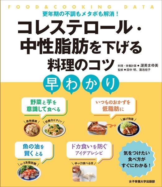 コレステロール・中性脂肪を下げる料理のコツ早わかり