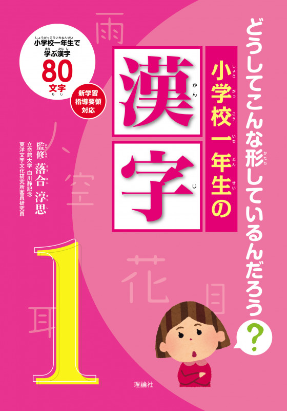 小学校一年生の漢字 どうしてこんな形しているんだろう?