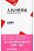 人名の世界史 由来を知れば文化がわかる (平凡社新書)