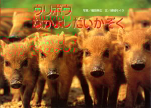 ウリボウなかよしだいかぞく (親と子の写真絵本 2)
