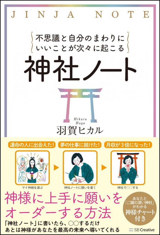 神社ノート 不思議と自分のまわりにいいことが次々に起こる