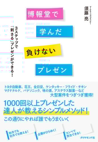 博報堂で学んだ負けないプレゼン 3ステップで「刺さる」プレゼンができる!
