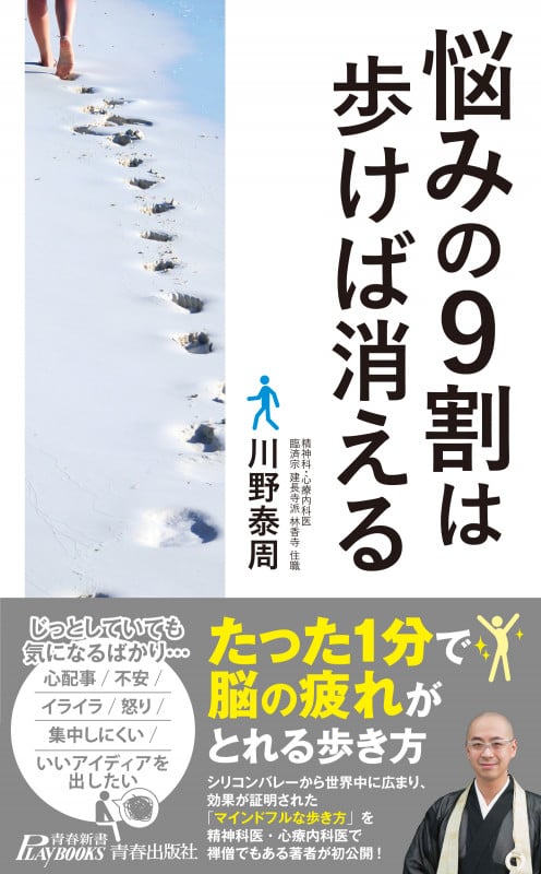 悩みの9割は歩けば消える (青春新書プレイブックス)