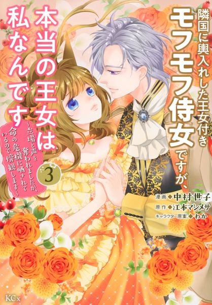 隣国に輿入れした王女付きモフモフ侍女ですが、本当の王女は私なんです(3) ~立場と声を奪われましたが、命の危機に晒されているので傍観します~ (KCx)