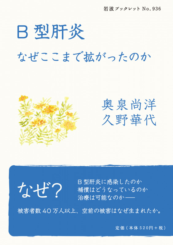 B型肝炎 なぜここまで拡がったのか (岩波ブックレット 936)の詳細を見る