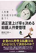 適正賃上げ率を決める総額人件費管理