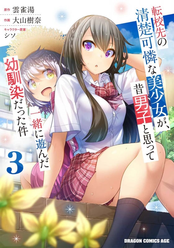 転校先の清楚可憐な美少女が、昔男子と思って一緒に遊んだ幼馴染だった件 3 (ドラゴンコミックスエイジ)