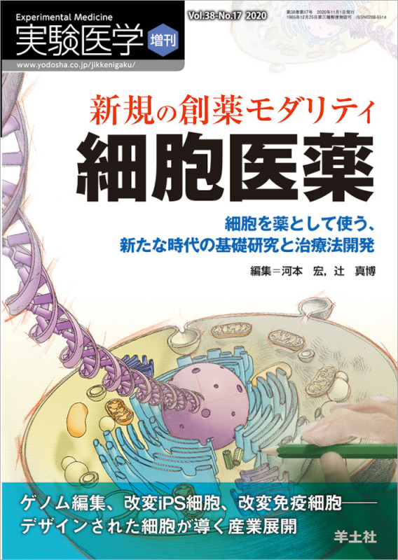 新規の創薬モダリティ細胞医薬 細胞を薬として使う、新たな時代の基礎研究と治療法開発 (実験医学増刊)