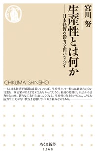 生産性とは何か 日本経済の活力を問いなおす (ちくま新書 1368)