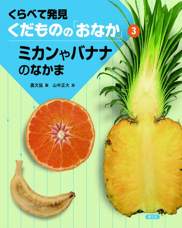 ミカンやバナナのなかま (くらべて発見くだものの「おなか」 3)