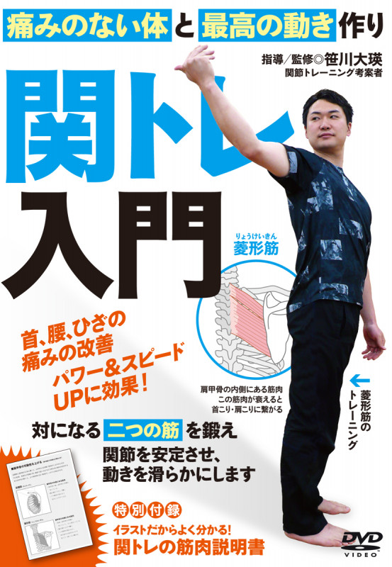 DVD 首・腰・ひざの痛みを改善 関トレ入門 痛みのない体と最高の動きを作るDVD