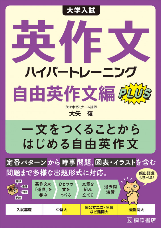 大学入試 英作文ハイパートレーニング 自由英作文編 Plus 一文をつくることからはじめる自由英作文