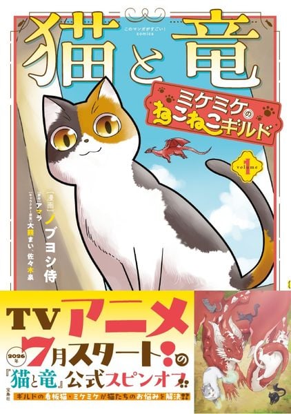 猫と竜 ミケミケのねこねこギルド 1 (このマンガがすごい! comics)