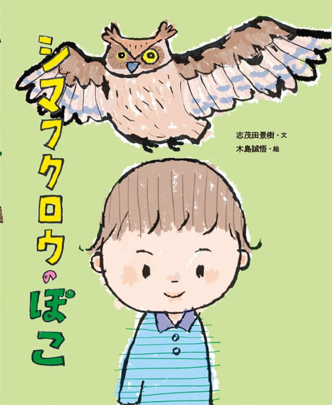 シマフクロウのぽこ (ポプラ社の絵本)