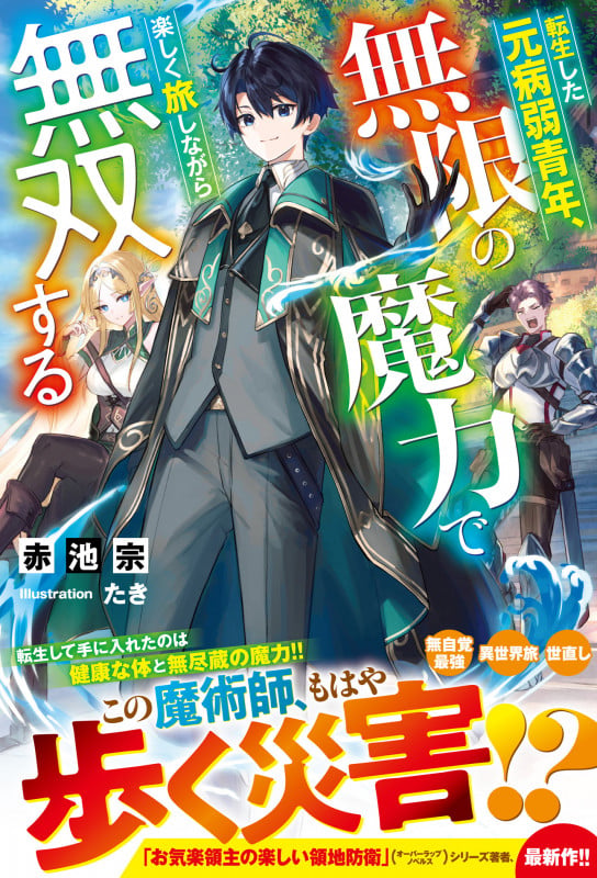 転生した元病弱青年、無限の魔力で楽しく旅しながら無双する (グラストNOVELS)