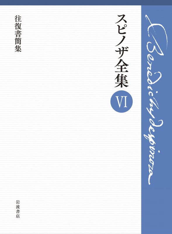 第VI巻 往復書簡集 (スピノザ全集)