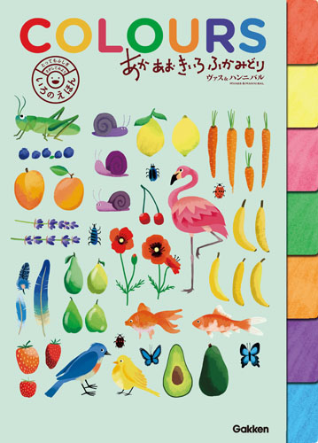 COLOURS あかあおきいろふかみどり とってもふしぎさがしてみよう いろのえほん
