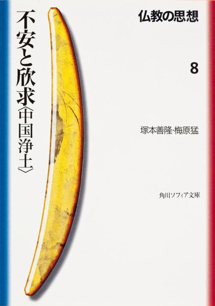 仏教の思想 8  不安と欣求<中国浄土> (角川ソフィア文庫)
