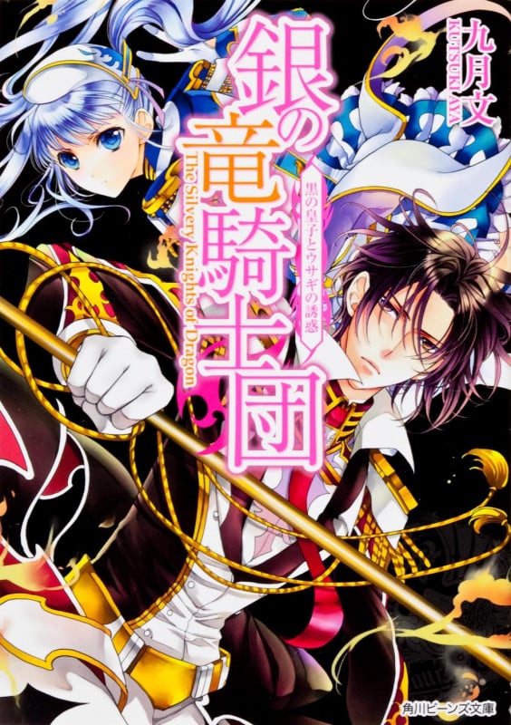 銀の竜騎士団 黒の皇子とウサギの誘惑 (角川ビーンズ文庫)
