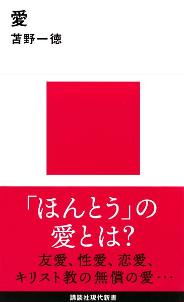 愛 (講談社現代新書)