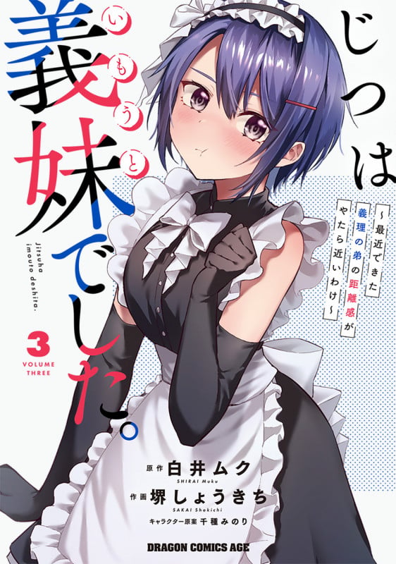 じつは義妹でした。~最近できた義理の弟の距離感がやたら近いわけ~ 3 (ドラゴンコミックスエイジ)