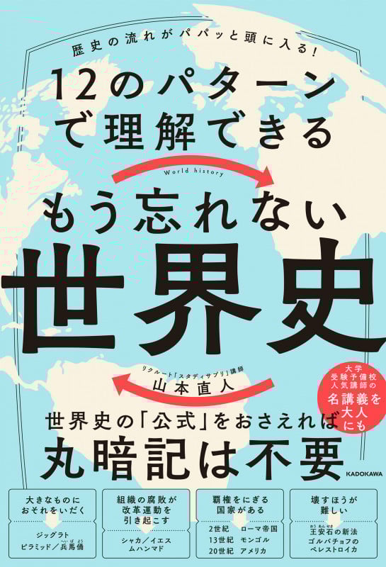 歴史の流れがパパッと頭に入る! 12のパターンで理解できる もう忘れない世界史