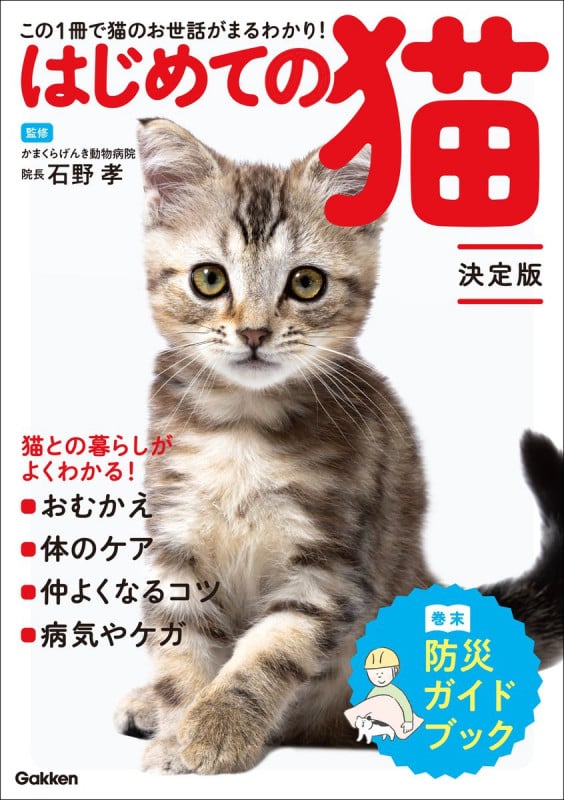 はじめての猫 決定版 この1冊で猫のお世話がまるわかり!