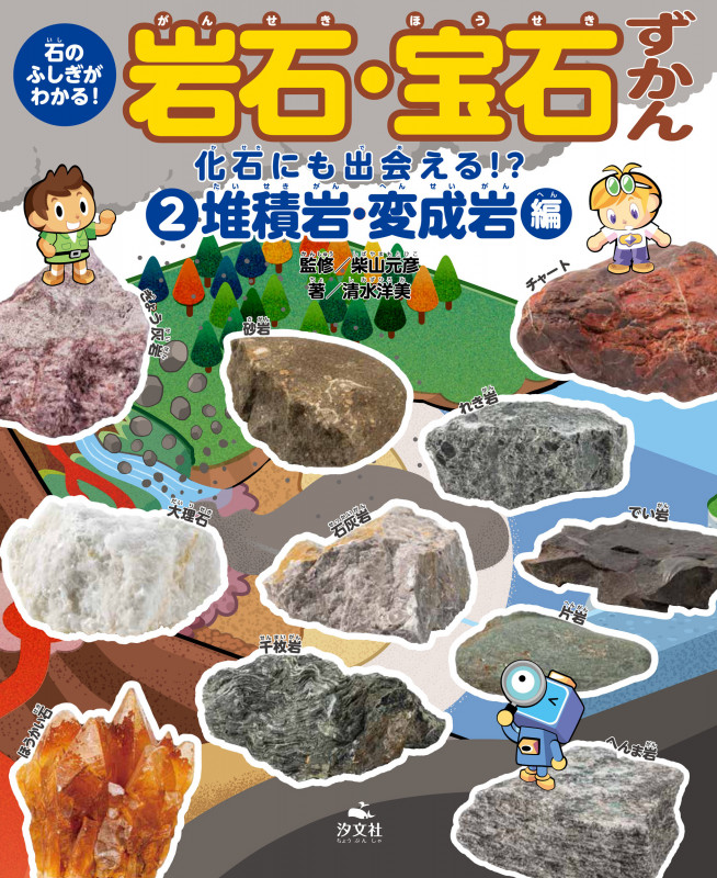 ②化石にも出会える!? 堆積岩・変成岩編 (石のふしぎがわかる! 岩石・宝石ずかん)