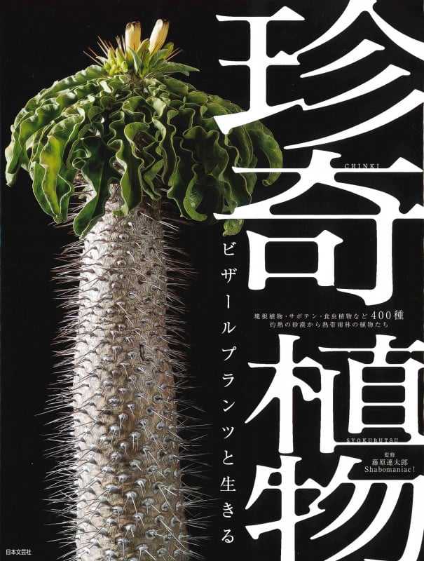 珍奇植物 ビザールプランツと生きる 塊根植物・サボテン・食虫植物など400種 灼熱の砂漠から熱帯雨林の植物たち