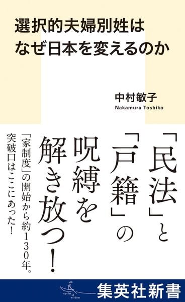 選択的夫婦別姓はなぜ日本を変えるのか (集英社新書)