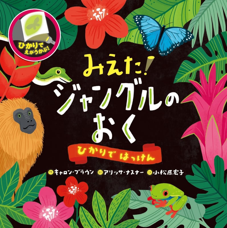 みえた!ジャングルのおく (ひかりではっけん)