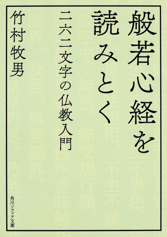 般若心経を読みとく 二六二文字の仏教入門 (角川ソフィア文庫)