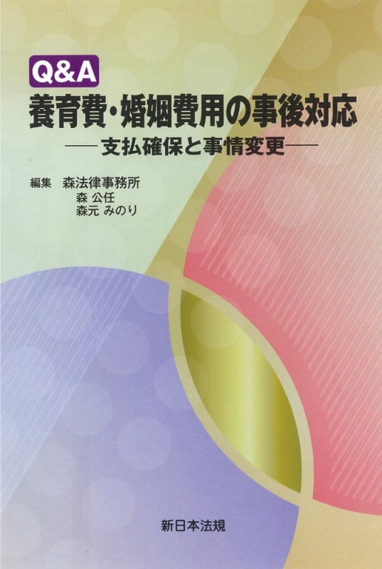 Q&A 養育費・婚姻費用の事後対応 支払確保と事情変更