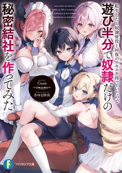 転生したら奴隷使役と回復のスキルを持っていたので遊び半分で奴隷だけの秘密結社を作ってみた (1) (ファンタジア文庫)