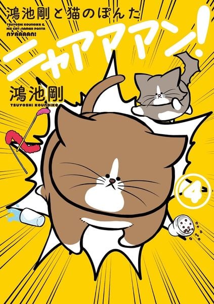 鴻池剛と猫のぽんた ニャアアアン! 4