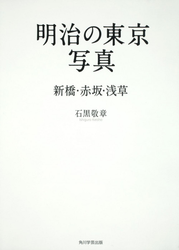 明治の東京写真 新橋・赤坂・浅草の詳細を見る