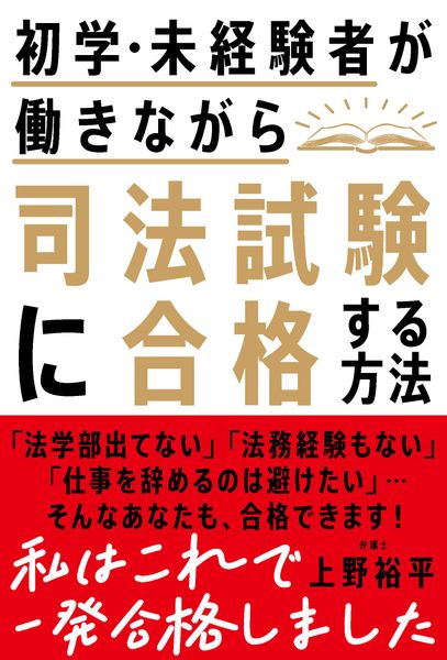 初学・未経験者が働きながら司法試験に合格する方法の詳細を見る