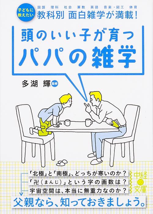 頭のいい子が育つパパの雑学 子どもに教えたい教科別面白雑学が満載! (中経の文庫)