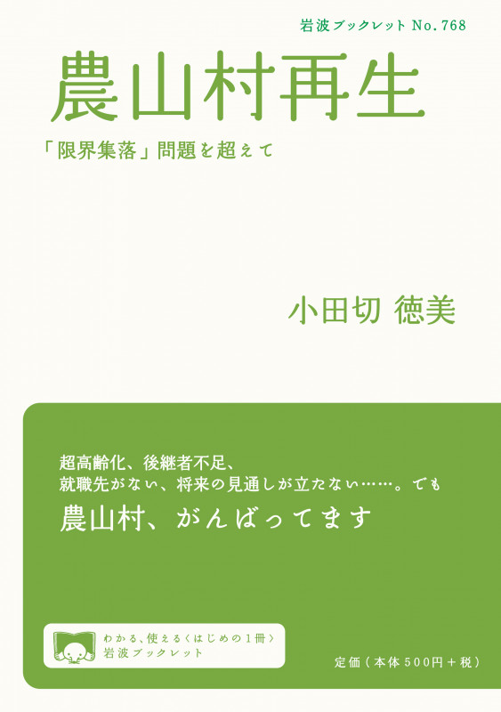 農山村再生 「限界集落」問題を超えて (岩波ブックレット 768)