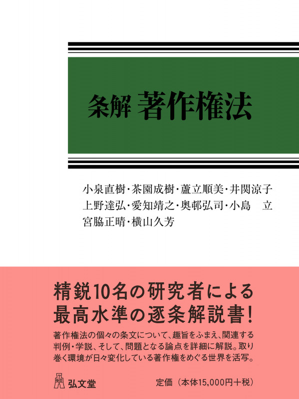 条解著作権法 (条解シリーズ)