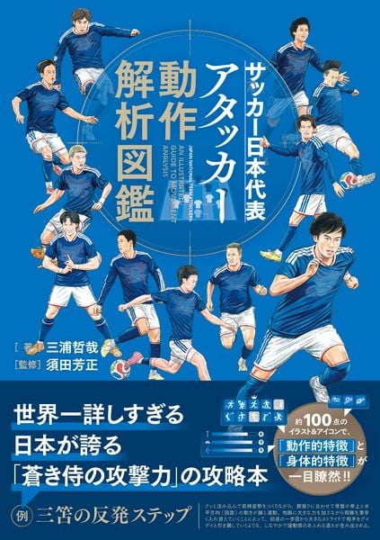 サッカー日本代表アタッカー動作解析図鑑