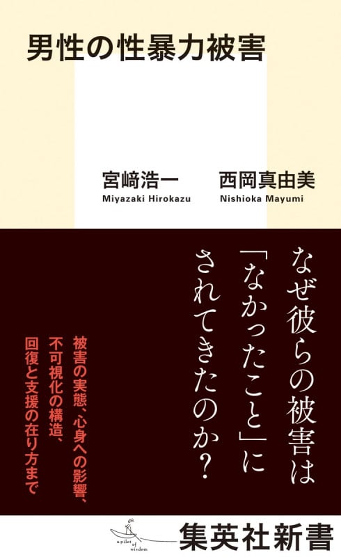 男性の性暴力被害 (集英社新書 1185)